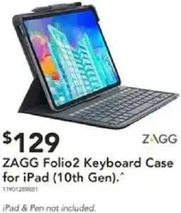 Harvey Norman Zagg folio2 keyboard case offer