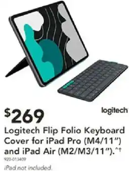 Harvey Norman Logitech flip folio keyboard cover offer