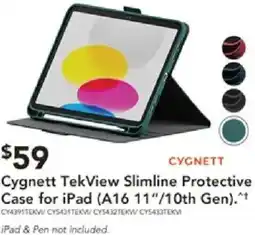 Harvey Norman Cygnett tekview slimline protective case offer