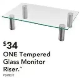 Harvey Norman One tempered glass monitor offer
