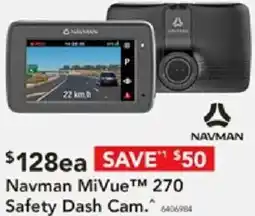 Harvey Norman Navman mivue 270 safety dash cam offer