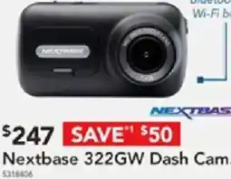 Harvey Norman Nextbase 322gw dash cam. offer