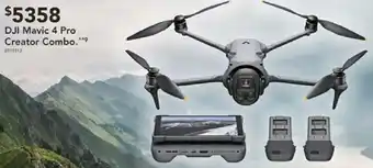 Harvey Norman Dji mavic 4 pro creator combo. offer