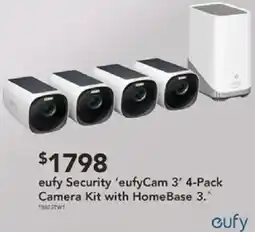 Harvey Norman Eufy security eufycam 3 offer