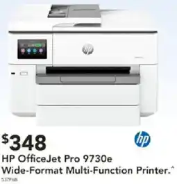 Harvey Norman Hp officejet pro 9730e wide-format offer