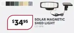 Stratco Solar magnetic shed light offer