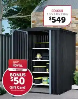 Stratco Stratco saver garden shed offer