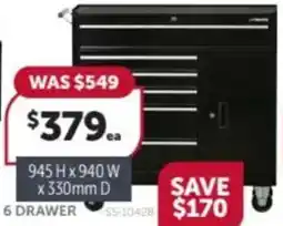 Stratco Tool chest and roller tool cabinets offer