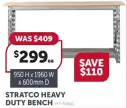 Stratco Stratco heavy duty bench offer