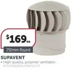 Stratco Supavent offer