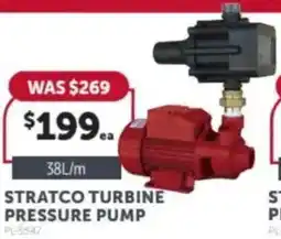 Stratco Stratco turbine pressure pump offer
