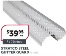 Stratco Stratco steel gutter guard offer
