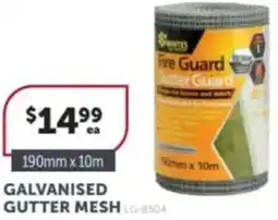 Stratco Galvanised gutter mesh offer