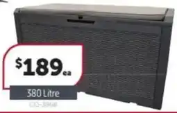 Stratco Marlin storage boxes offer