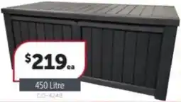 Stratco Magnus storage boxes offer