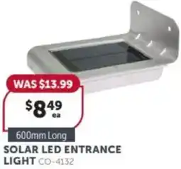 Stratco Solar led entrance light offer