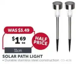 Stratco Solar path light offer