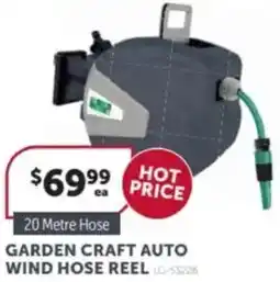 Stratco Garden craft auto wind hose reel offer