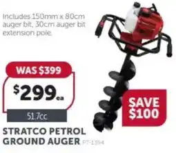 Stratco Stratco petrol ground auger offer