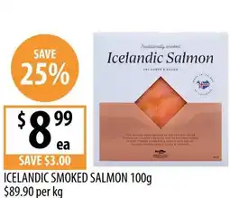 Supabarn Icelandic smoked salmon offer