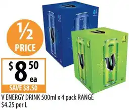 Supabarn V energy drink offer