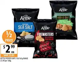 Supabarn Kettle potato chips offer