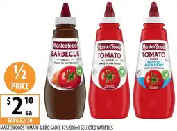 Supabarn Masterfoods tomato & bbq sauce offer