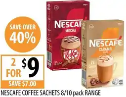 Supabarn Nescafe coffee sachets offer