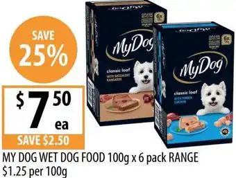 Supabarn My dog wet dog food offer