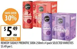 Supabarn Remedy sodaly prebiotic soda offer