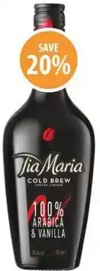 Supabarn tia maria coffee liqueur offer