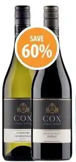 Supabarn Cox tumbarumba pinot gris & chardonnay offer