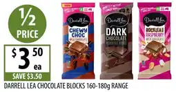 Supabarn Darrell lea chocolate blocks offer