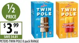 Supabarn Peters twin pole offer