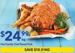 Ritchies Hot family chef roast pork offer