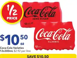 Ritchies Coca-cola varieties offer