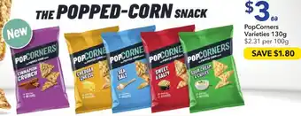 Ritchies PopCorners offer