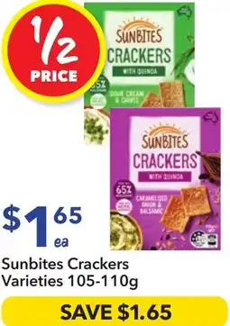 Ritchies Sunbites crackers offer