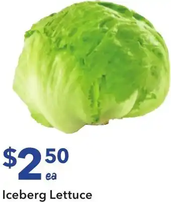Ritchies Iceberg lettuce offer