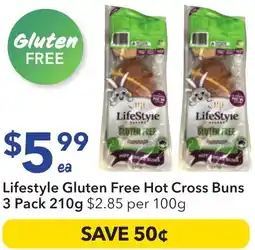 Ritchies Lifestyle gluten free hot cross buns offer
