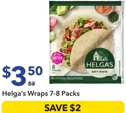 Ritchies Helga's wraps offer