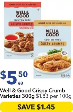 Ritchies Well & good crispy crumb offer
