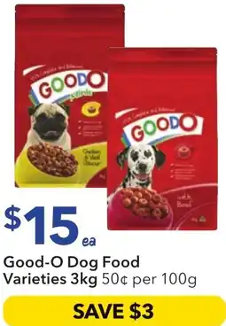 Ritchies Good-o dog food offer