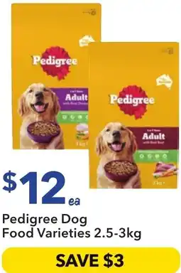 Ritchies Pedigree dog food offer