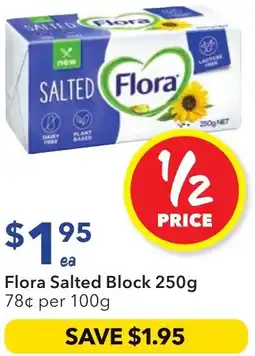 Ritchies Flora salted block offer