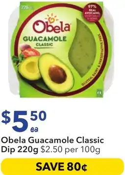 Ritchies Obela guacamole classic dip offer