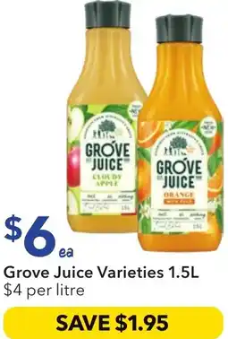 Ritchies Grove juice offer