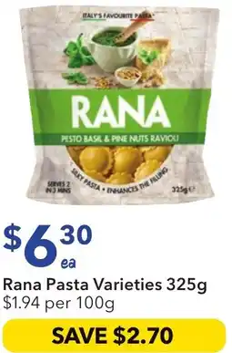 Ritchies Rana pasta offer