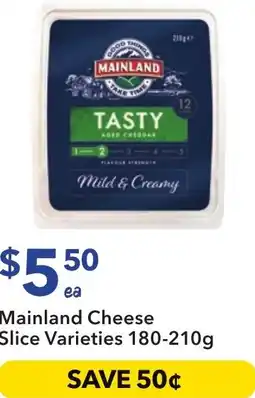 Ritchies Mainland cheese slice offer