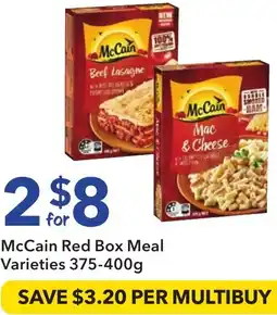 Ritchies Mccain red box meal offer